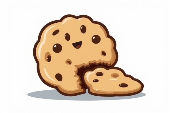 Illustration of a first-party cookie directly from the website