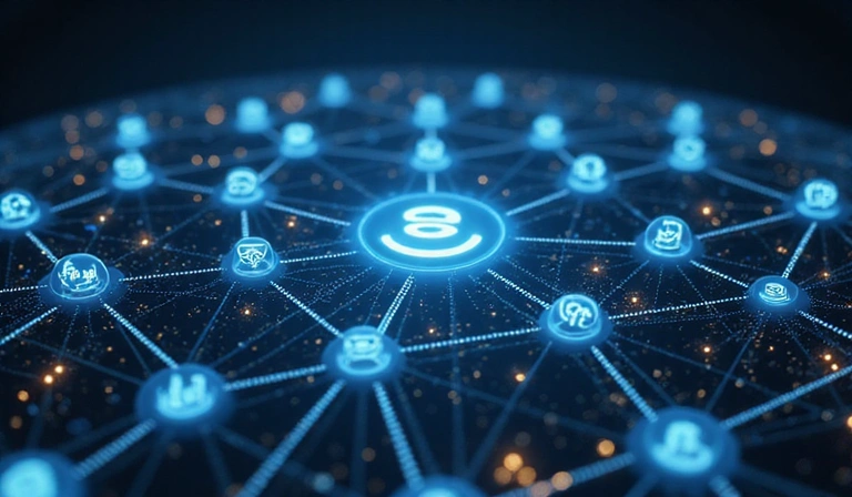 Data sharing network with interconnected nodes